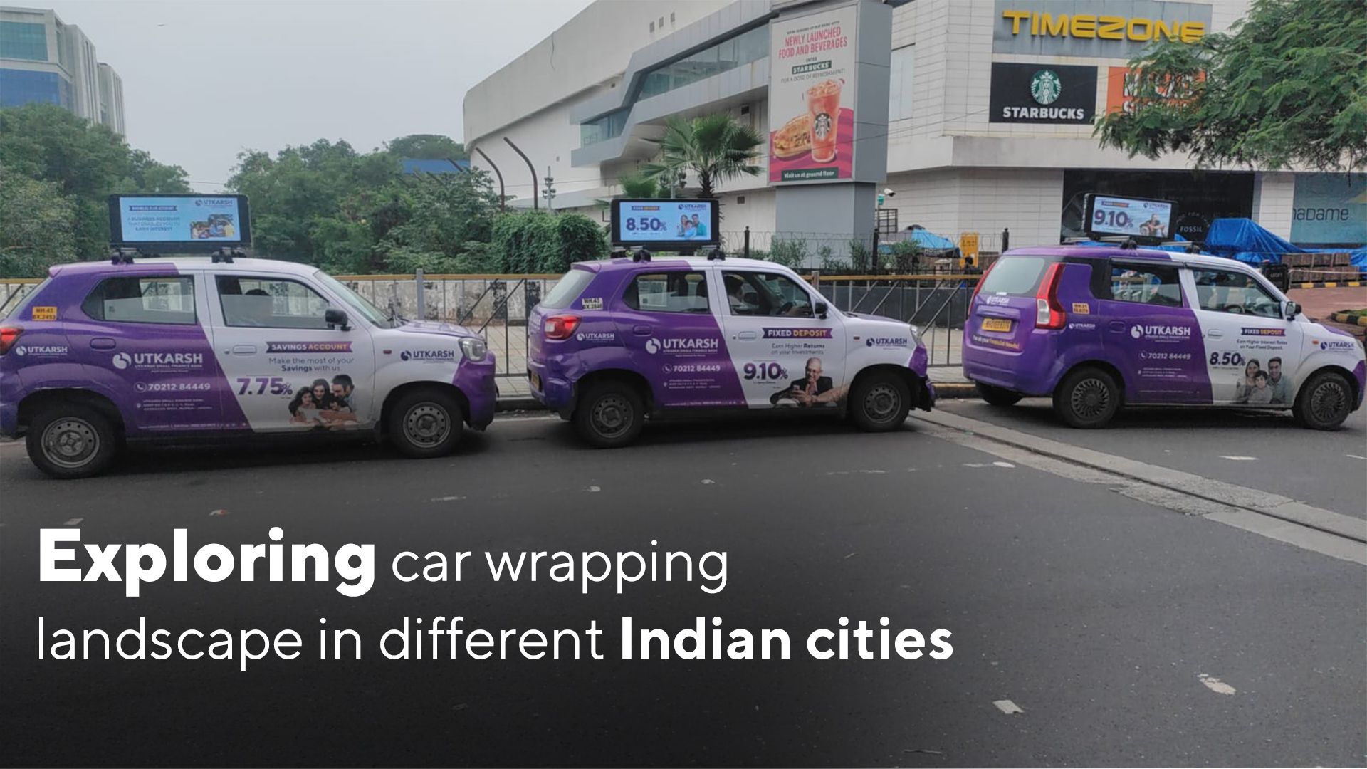 Exploring car wrapping landscape in different Indian cities