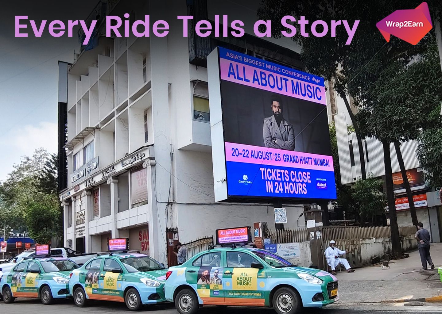 Wrap2Earn: Transforming Everyday Cab Rides into Moving Brand Stories