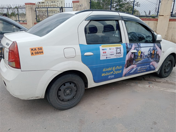 Car Wrap Advertising Campaign by ONDC x Wrap2Earn 