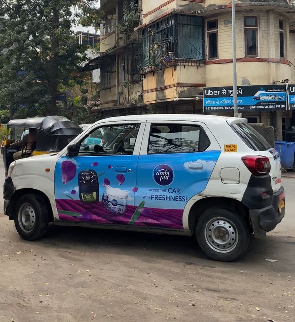 Beyond Billboards: Ambi Pur's Olfactory Adventure in Cab Advertising